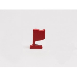 Pedina Bandiera Rossa (10 pezzi) Pedina Bandiera Rossa (10 pezzi)
