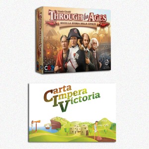 BUNDLE CIV:Carta Impera Victoria ITA + Through the Ages ITA BUNDLE CIV:Carta Impera Victoria ITA + Through the Ages ITA