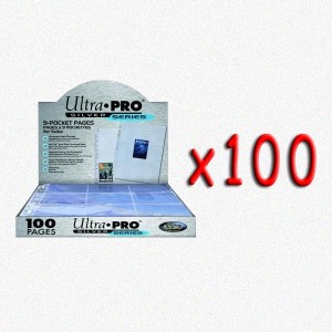 BUNDLE 100x UltraPro - Foglio Silver 9 taschine (11 fori) BUNDLE 100x UltraPro - Foglio Silver 9 taschine (11 fori)