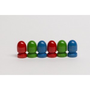 Meeple proiettile verde 20x15mm Meeple proiettile verde 20x15mm