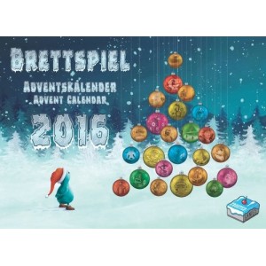 Calendario dell'Avvento dei Giochi da Tavolo 2016 (collezione di espansioni) -  Brettspiel Adventskalender 2016