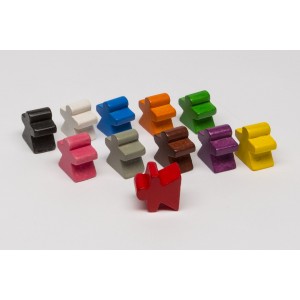 Pedina Donna-Angelo Nera 16x16x10 Pedina Donna-Angelo Nera 16x16x10