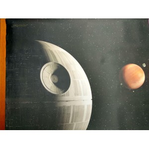 Death Star Assault Playmat: Star Wars X-Wing (leggera difettosità) (Tappetino) Death Star Assault Playmat: Star Wars X-Wing (leggera difettosità) (Tappetino)