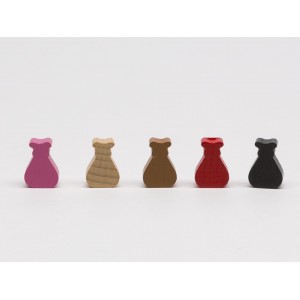 BUNDLE Pedina Sacchettino Rosa scuro (1000 pezzi) BUNDLE Pedina Sacchettino Rosa scuro (1000 pezzi)