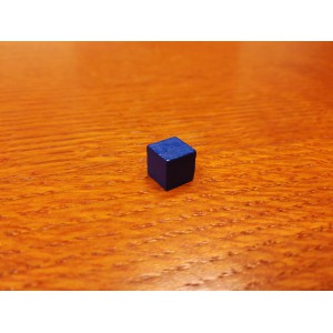 Cubetto 8mm Blu scuro (25 pezzi)
