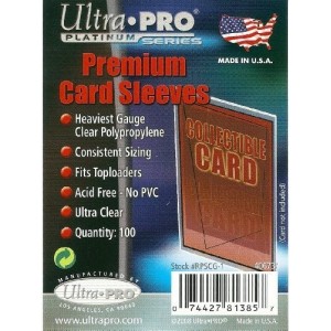 67x94 mm bustine protettive trasparenti UltraPro (100 bustine) Premium UPR81385
