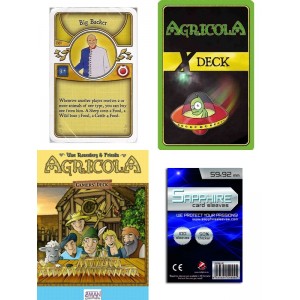 SAFEBUNDLE: mazzi extra per Agricola (O, X e gamers') + bustine protettive SAFEBUNDLE: mazzi extra per Agricola (O, X e gamers') + bustine protettive