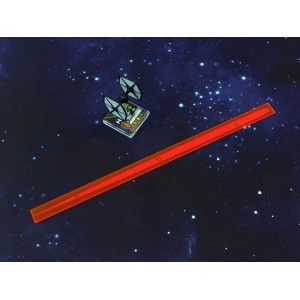 Righello di Gittata (Rosso): Star Wars X-Wing Righello di Gittata (Rosso): Star Wars X-Wing