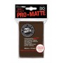 UltraPro - Bustine protettive trasparenti 66x91 - PRO MATTE Retro MARRONE (50 bustine) UPR84189