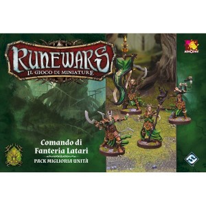 Comando di Fanteria Latari - Runewars: Il Gioco di Miniature