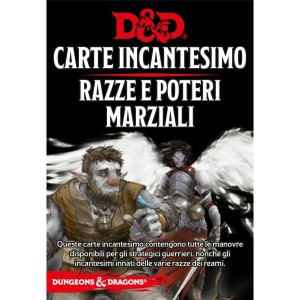 Razze e Poteri Marziali: Dungeons & Dragons 5a Edizione - Carte Incantesimo