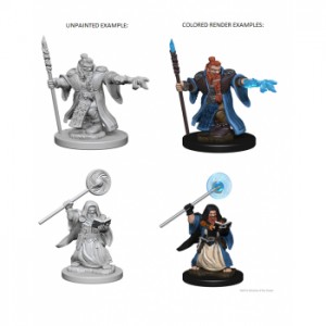 Dwarf Male Wizard (2 Units) - D&D Nolzur's Marvelous Unpainted
Miniatures