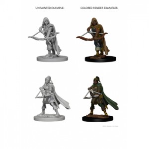 Human Female Ranger (2 Units) - D&D Nolzur's Marvelous Unpainted
Miniatures