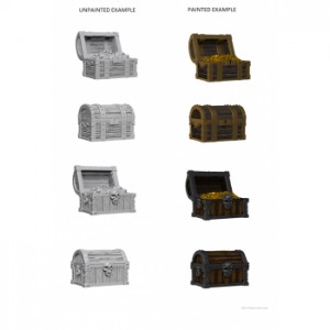 WizKids Deep Cuts Unpainted Miniatures - Chests (4 Units) WizKids Deep Cuts Unpainted Miniatures - Chests (4 Units)