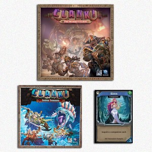 BUNDLE Clank!: The Mummy's Curse + Sunken Treasures + Siren BUNDLE Clank!: The Mummy's Curse + Sunken Treasures + Siren