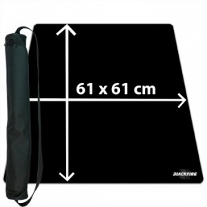 Playmat Ultrafine 2 mm Black 61x61 (Tappetino) - BF07394 Playmat Ultrafine 2 mm Black 61x61 (Tappetino) - BF07394