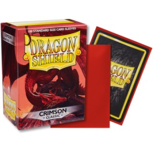 Dragon Shield - Bustine protettive Standard  Crimson (100 bustine) - 10021