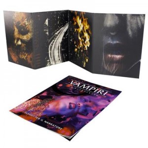 Schermo del Narratore e Sussidi - Vampiri: La Masquerade Schermo del Narratore e Sussidi - Vampiri: La Masquerade