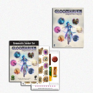 BUNDLE Forgotten Circles: Gloomhaven + Removable Sticker Set