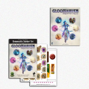 BUNDLE Forgotten Circles: Gloomhaven + Removable Sticker Set BUNDLE Forgotten Circles: Gloomhaven + Removable Sticker Set