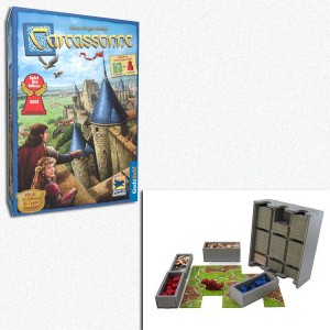 BUNDLE Carcassonne + Organizer Folded Space in EvaCore BUNDLE Carcassonne + Organizer Folded Space in EvaCore