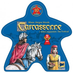 Carcassonne DEU edizione 10° anniversario (Jubilaumsedition) + espansione FESTA Carcassonne DEU edizione 10° anniversario (Jubilaumsedition) + espansione FESTA
