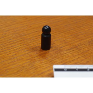 Pedina cilindrica Nera 10x25mm (500 pezzi) Pedina cilindrica Nera 10x25mm (500 pezzi)