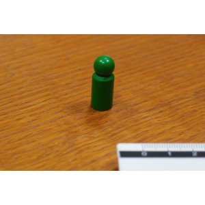 Pedina cilindrica Verde 10x25mm (500 pezzi) Pedina cilindrica Verde 10x25mm (500 pezzi)