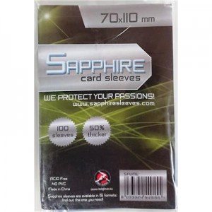 70x110 mm bustine protettive trasparenti Sapphire LIME (100 bustine) 70x110 mm bustine protettive trasparenti Sapphire LIME (100 bustine)