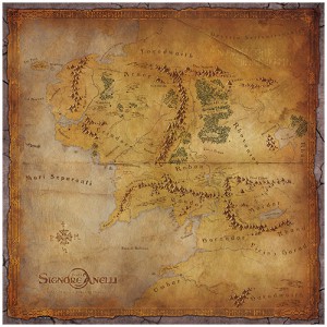 Game Mat: Il Signore degli Anelli: Viaggi nella Terra di Mezzo (Tappetino) Game Mat: Il Signore degli Anelli: Viaggi nella Terra di Mezzo (Tappetino)