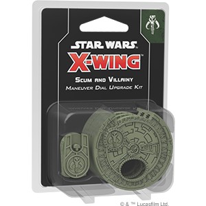 Scum and Villainy Maneuver Dial Upgrade Kit: Star Wars X-Wing Miniatures Game (2nd Edition) Scum and Villainy Maneuver Dial Upgrade Kit: Star Wars X-Wing Miniatures Game (2nd Edition)