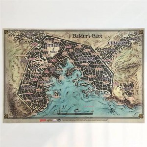 Mappa di Baldur's Gate - Dungeons & Dragons 5a Edizione