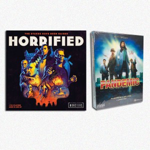 BUNDLE BEST COOP Horrified + Pandemic - Una nuova Sfida ITA (Pandemia)