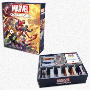 BUNDLE Marvel Champions: Il Gioco di Carte + Organizer Folded Space in EvaCore