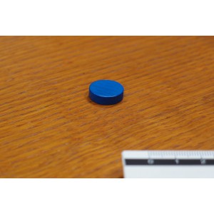Token rotondo 15x4mm blu (500 pezzi)