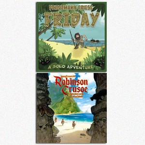 BUNDLE NAUFRAGHI Robinson Crusoe + Friday (Venerdi' ENG)