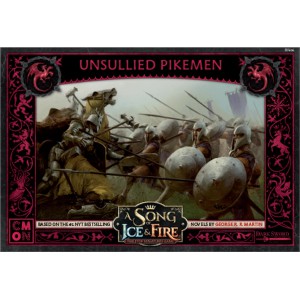 Targaryen Unsullied Pikemen - A Song of Ice & Fire: Miniatures Game Targaryen Unsullied Pikemen - A Song of Ice & Fire: Miniatures Game