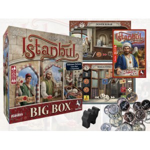 BUNDLE Istanbul Big Box + Espansioni + Promo + Cammello + The Dice Game BUNDLE Istanbul Big Box + Espansioni + Promo + Cammello + The Dice Game