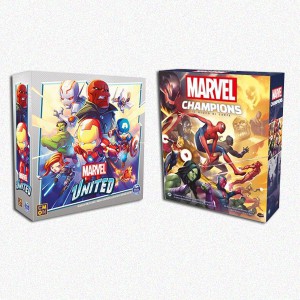 BUNDLE MARVEL: Marvel United + Marvel Champions BUNDLE MARVEL: Marvel United + Marvel Champions