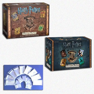 SAFEBUNDLE Harry Potter: Hogwarts Battle ITA + La Scatola Mostro dei Mostri + bustine protettive
