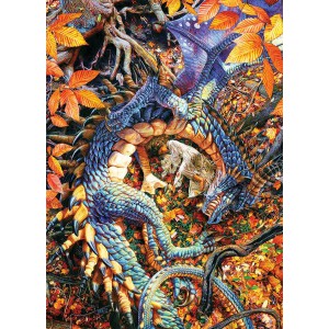 Abby's Dragon - Cobble Hill Puzzle 1000 pezzi Abby's Dragon - Cobble Hill Puzzle 1000 pezzi