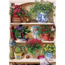 Flower Cupboard - Cobble Hill Puzzle 500 Pz.