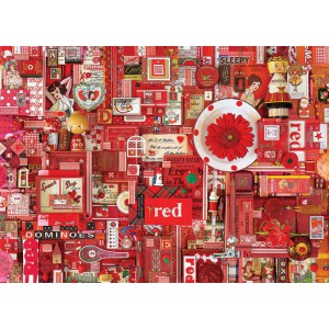 Red - Cobble Hill Puzzle 1000 pezzi Red - Cobble Hill Puzzle 1000 pezzi