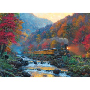 Smoky Train - Cobble Hill Puzzle 1000 pezzi Smoky Train - Cobble Hill Puzzle 1000 pezzi