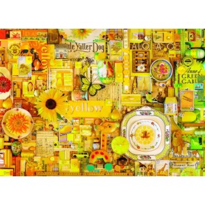 Yellow - Cobble Hill Puzzle 1000 pezzi Yellow - Cobble Hill Puzzle 1000 pezzi