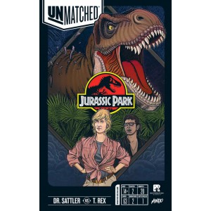 Jurassic Park Dr. Sattler vs. T. Rex - Unmatched: Battle of Legends Jurassic Park Dr. Sattler vs. T. Rex - Unmatched: Battle of Legends