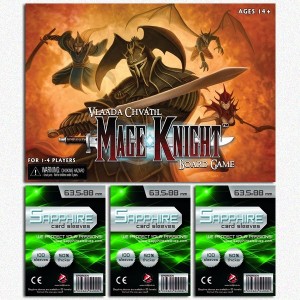 SAFEGAME Mage Knight Board Game + 300 bustine protettive SAFEGAME Mage Knight Board Game + 300 bustine protettive