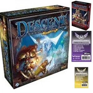 SAFEBUNDLE Descent - Journey in the Dark 2nd Ed. + Conversion kit + 500 bustine trasparenti adatte SAFEBUNDLE Descent - Journey in the Dark 2nd Ed. + Conversion kit + 500 bustine trasparenti adatte