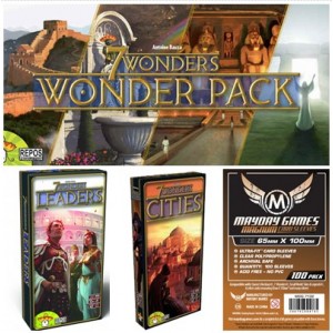 SAFEBUNDLE Wonder Pack + Leaders + Cities + 300 bustine protettive SAFEBUNDLE Wonder Pack + Leaders + Cities + 300 bustine protettive