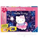 Puzzle 100 pz 3D con occhiali Hello Kitty Art. 136353